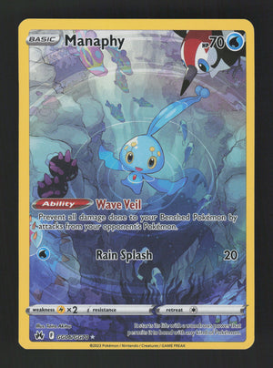 Manaphy GG06/GG70 - Ultra Rare - Crown Zenith: Galarian Gallery 