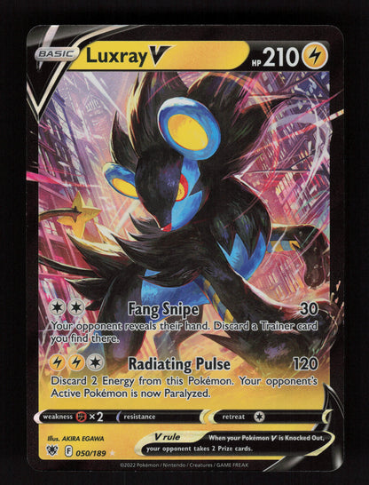 Luxray V 050/189 - Ultra Rare - SWSH10: Astral Radiance