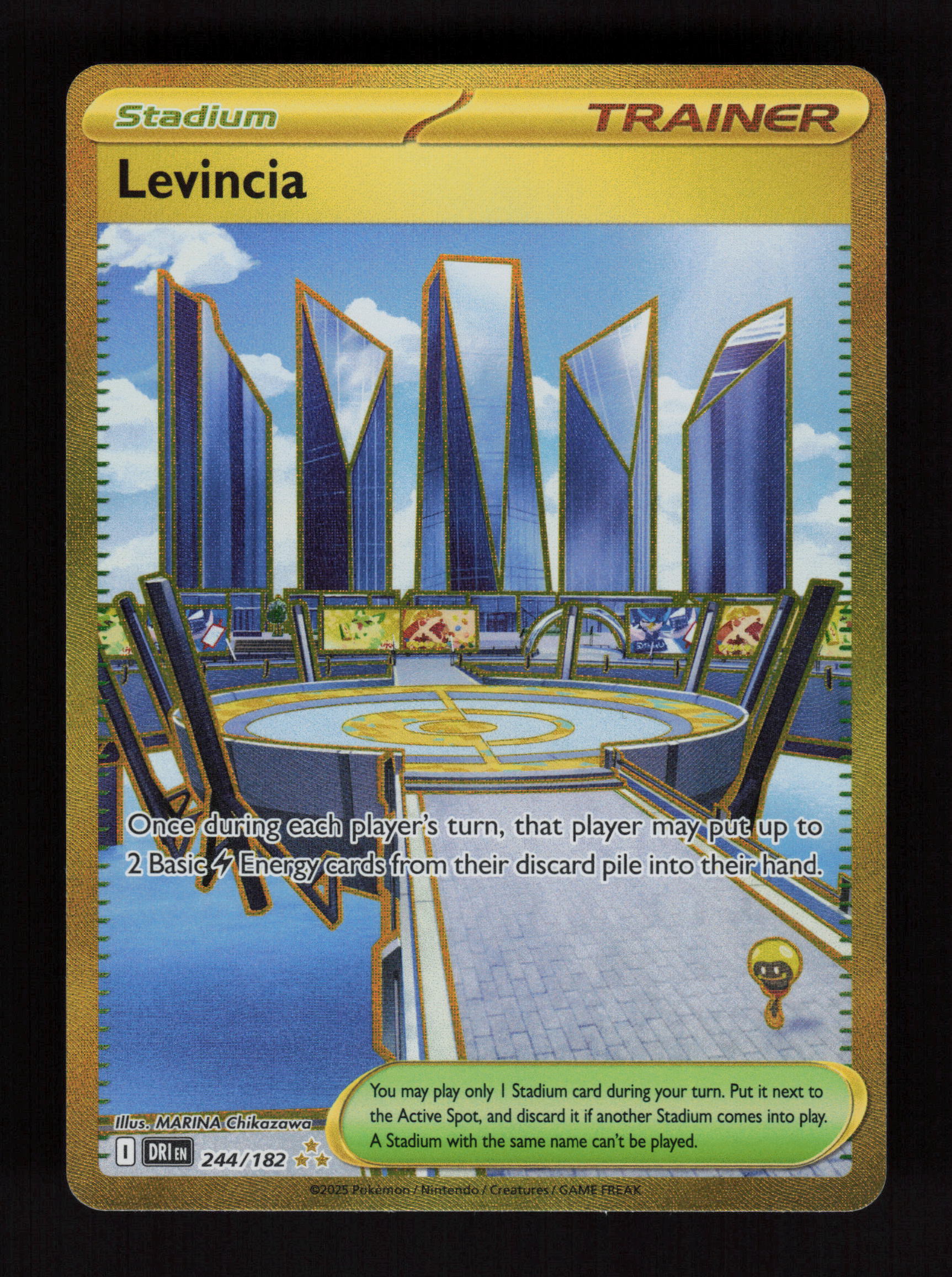 Levincia Hyper Rare SV10: Destined Rivals 244/182 NM