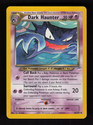 Dark Haunter 036/105 - Uncommon - Neo Destiny