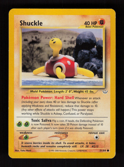 Shuckle 51/64 - Common - Neo Revelation