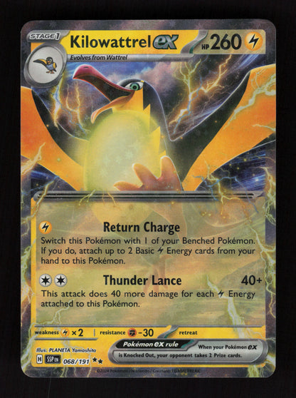 Kilowattrel ex 068/191 - Double Rare - SV08: Surging Sparks