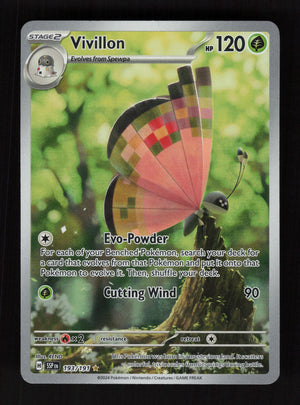 Vivillon 193/191 - Illustration Rare - SV08: Surging Sparks