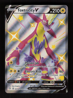 Toxtricity V SV112/SV122 - Shiny Holo Rare - Shining Fates: Shiny Vault
