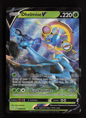 Dhelmise V 009/072 - Ultra Rare - Shining Fates