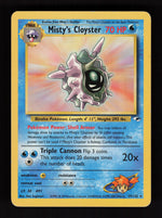 Misty's Cloyster 029/132 - Rare - Gym Heroes