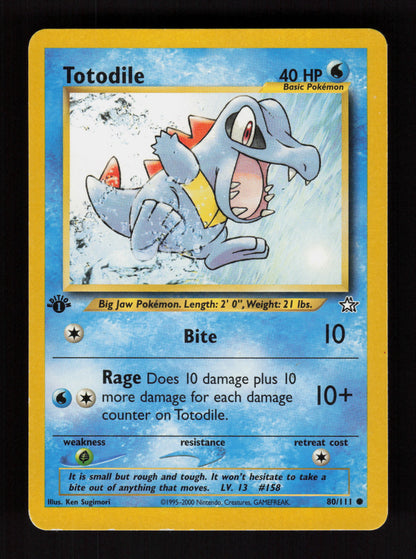 Totodile (80) 080/111 - Common - Neo Genesis