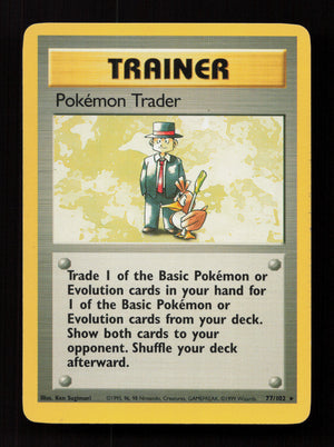 Pokemon Trader 077/102 - Rare - Base Set