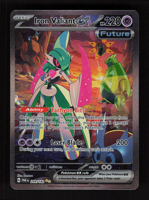 Iron Valiant ex 249/182 - Special Illustration Rare - SV04: Paradox Rift