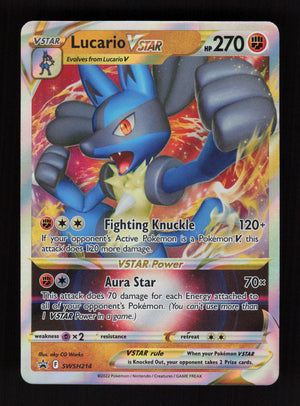 Lucario VSTAR SWSH214 - Promo - SWSH: Sword & Shield Promo Cards 
