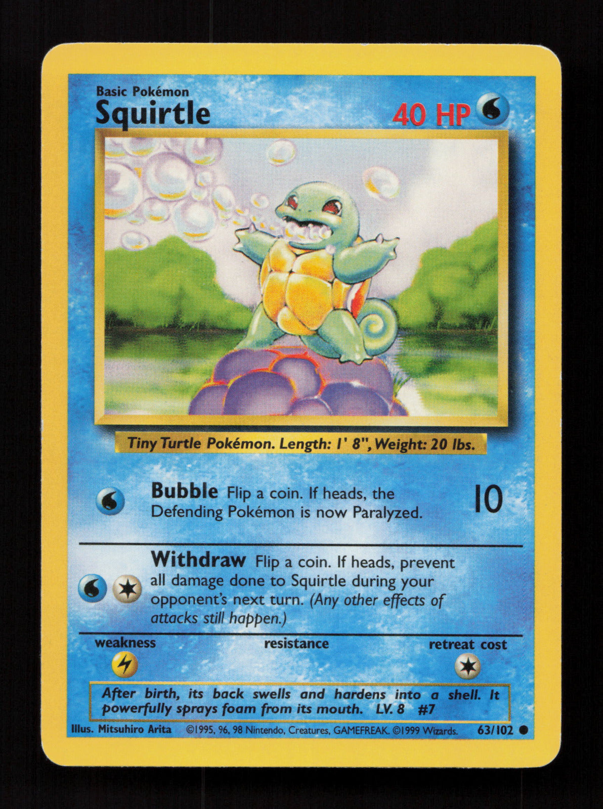 Squirtle 063/102 - Common - Base Set