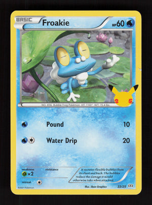 Froakie 022/025 - McDonald's 25th Anniversary Promos