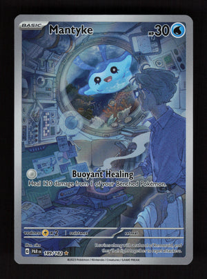 Mantyke - Illustration Rare SV04: Paradox Rift 189/182 NM