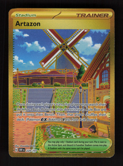 Artazon 229/197 - Hyper Rare - SV03: Obsidian Flames 