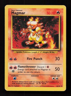 Magmar 036/102 - Uncommon - Base Set