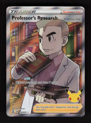 Professor's Research 024/025 - Ultra Rare - Celebrations 