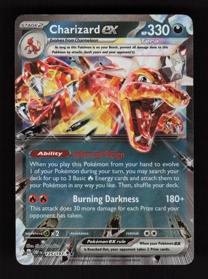 Charizard ex - 125/197 - Double Rare - SV03: Obsidian Flames
