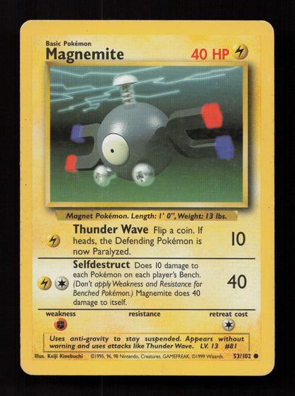 Magnemite 053/102 - Common - Base Set