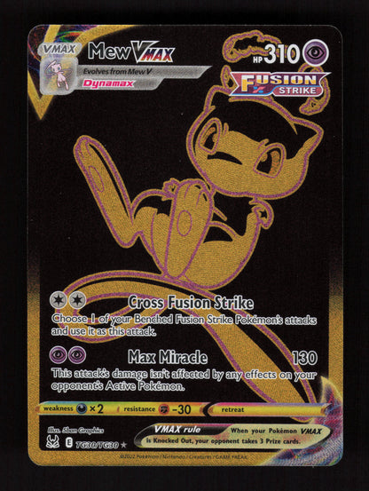 Mew VMAX (Secret) Secret Rare SWSH11: Lost Origin Trainer Gallery TG30/TG30 NM