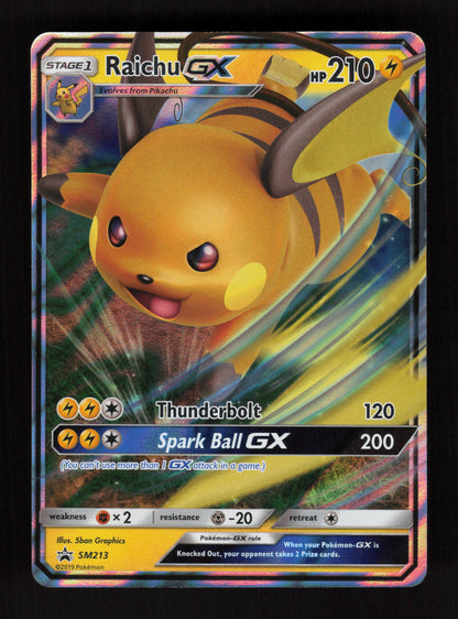 Raichu GX SM213 - Promo - SM Promos