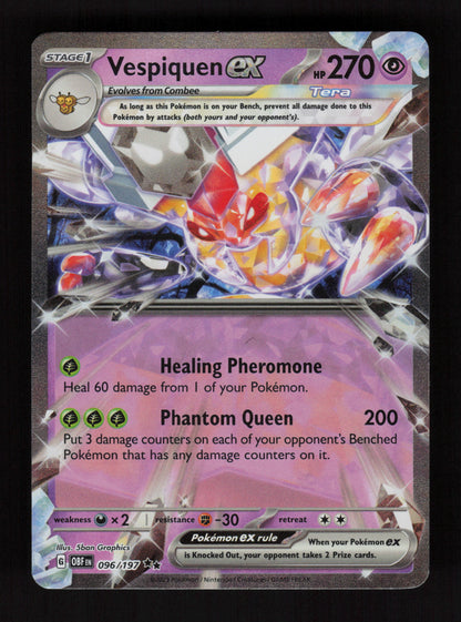 Vespiquen ex 096/197 - Double Rare - Obsidian Flames 