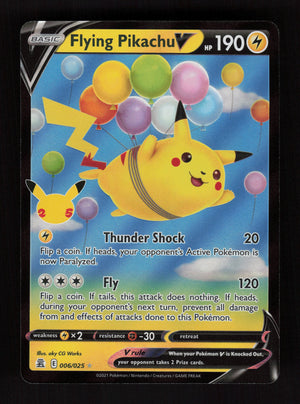 Flying Pikachu V 006/025 - Ultra Rare - Celebrations 