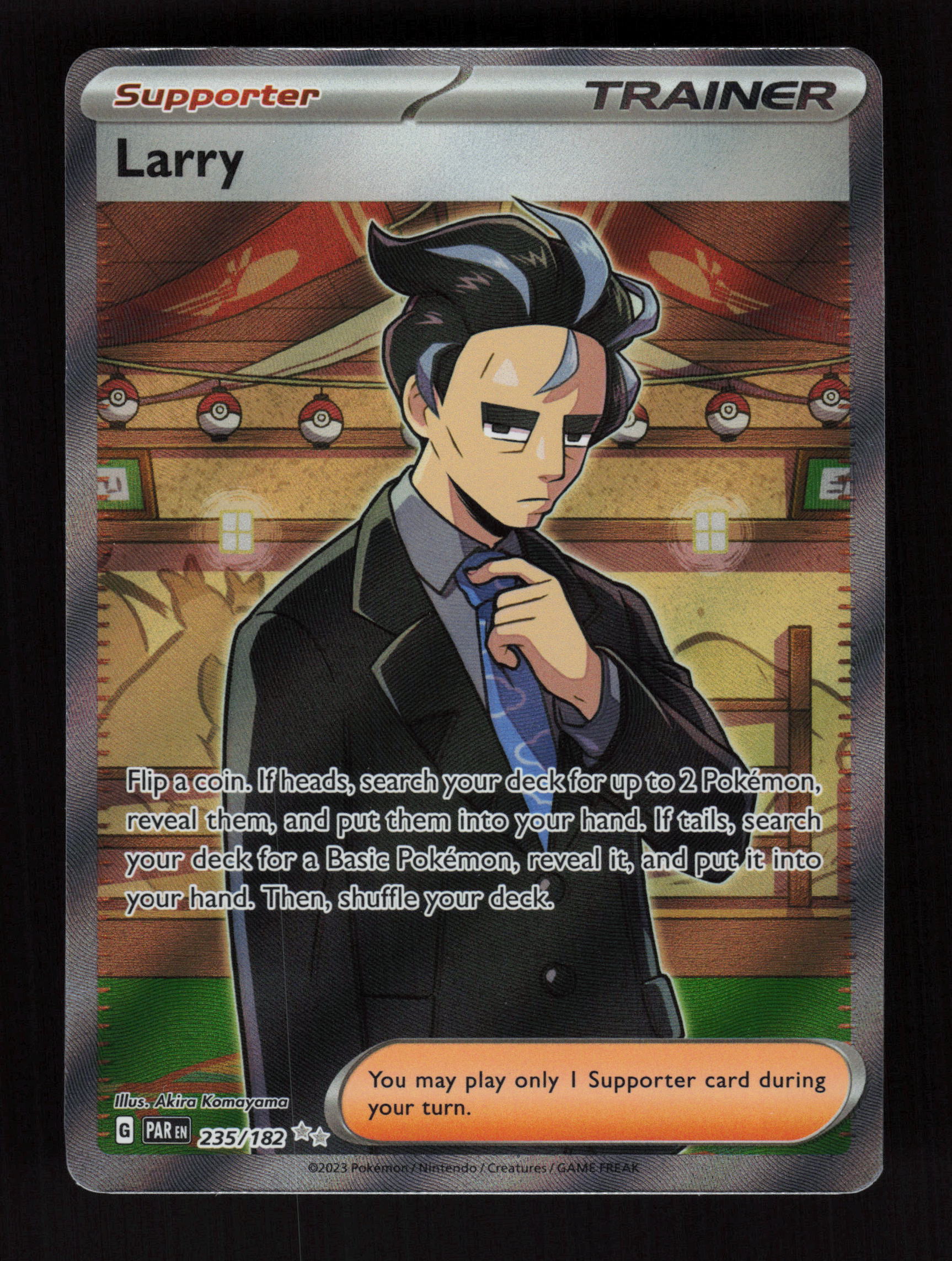 Larry 235/182 - Ultra Rare - SV04: Paradox Rift 