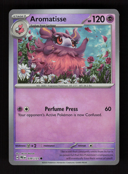 Aromatisse (Master Ball Pattern) 039/131 - Common - Prismatic Evolutions