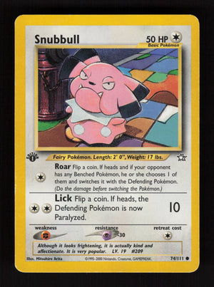 Snubbull 074/111 - Common - Neo Genesis