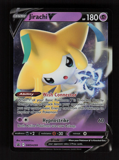 Jirachi V - 299 SWSH299 - Promo - SWSH: Sword & Shield Promo Cards 