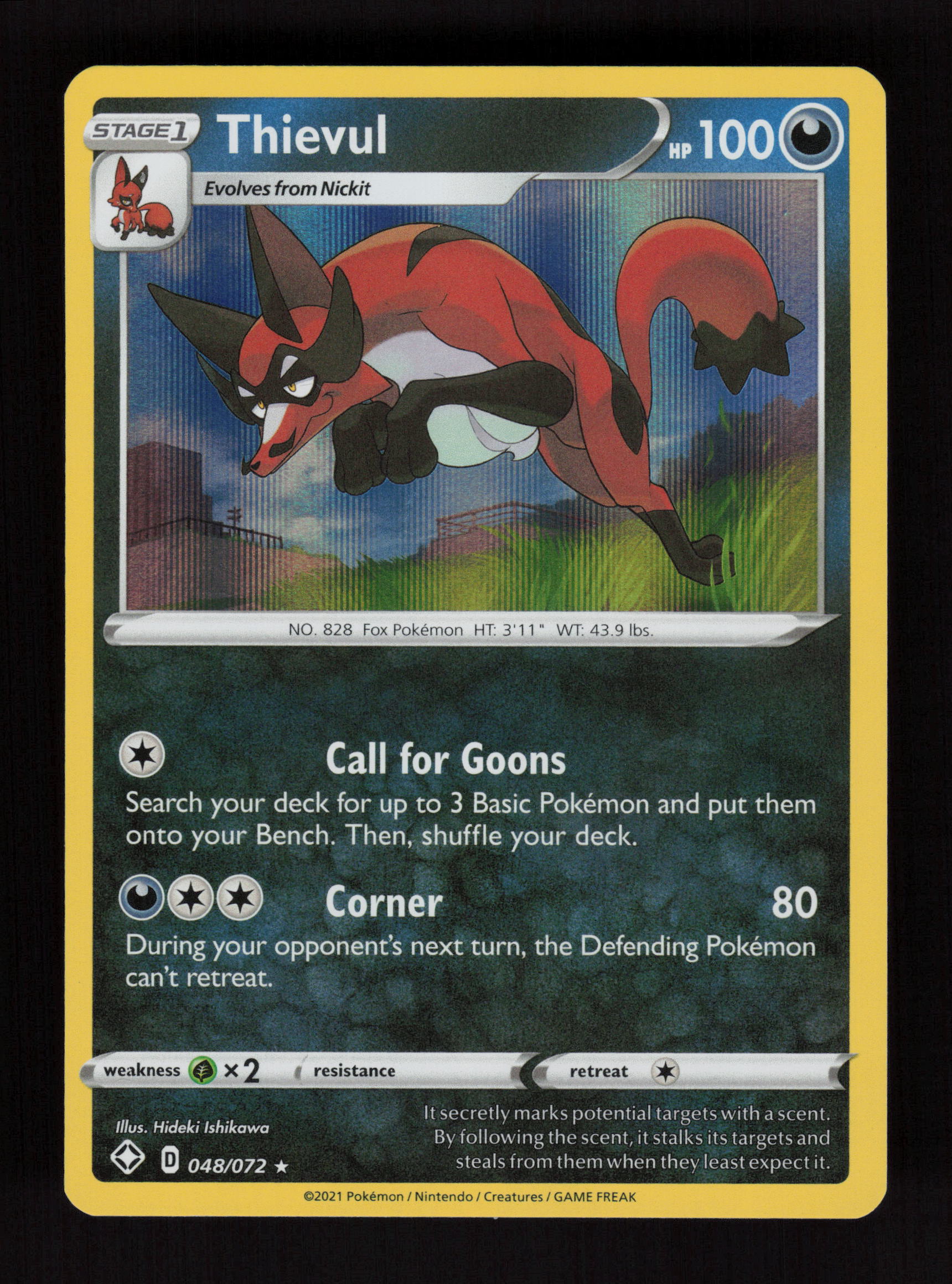 Murkrow -  (Prerelease) 021 - Promo - SV: Scarlet & Violet Promo Cards 