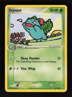 Ivysaur 34/100 - Uncommon - Crystal Guardians