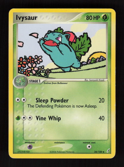 Ivysaur 34/100 - Uncommon - Crystal Guardians