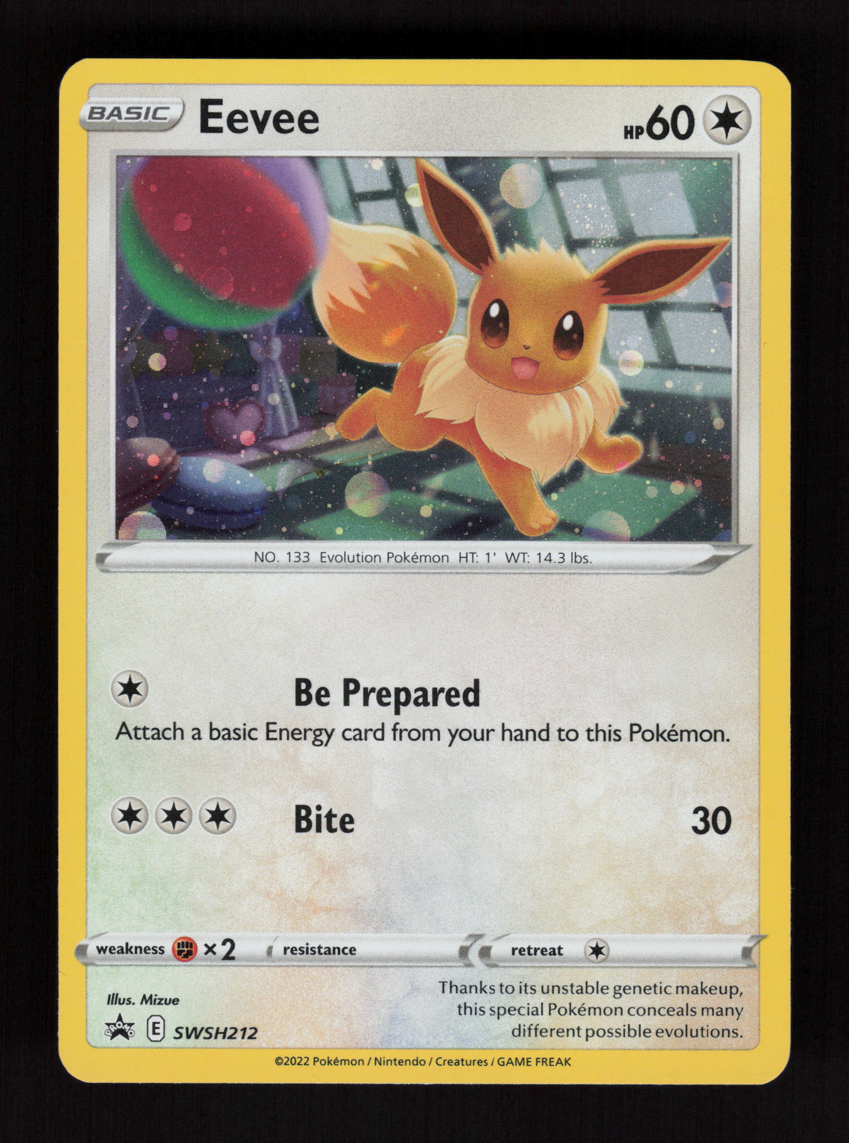 Eevee - Promo SWSH: Sword & Shield Promo Cards SWSH212 NM