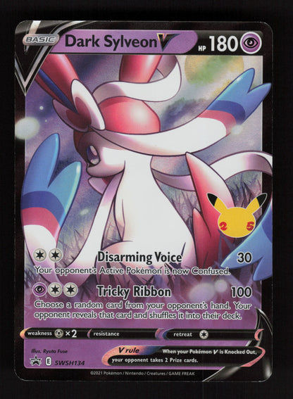 Dark Sylveon V - Promo SWSH: Sword & Shield Promo Cards SWSH134 NM