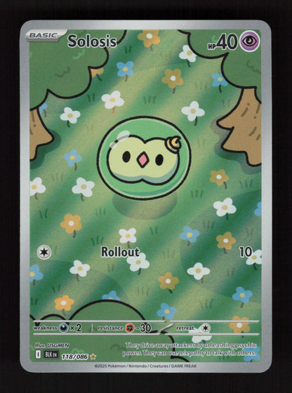 Solosis 118/086 - Illustration Rare - SV: Black Bolt 