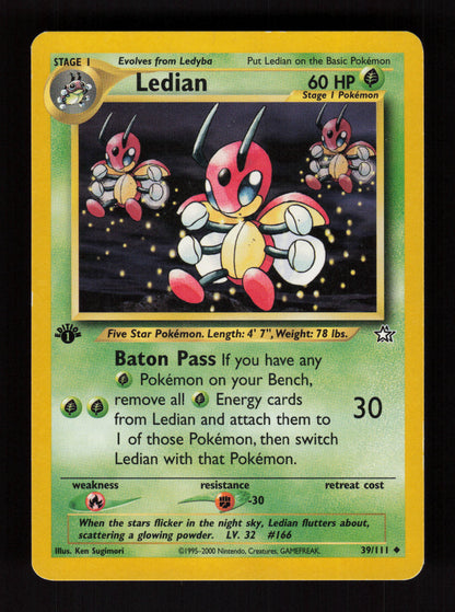 Ledian 039/111 - Uncommon - Neo Genesis
