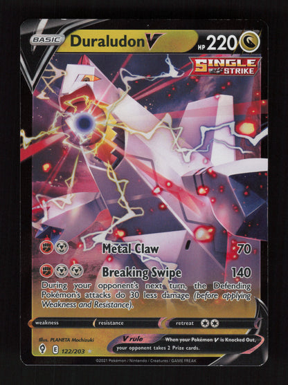 Duraludon V 122/203 - Ultra Rare - SWSH07: Evolving Skies