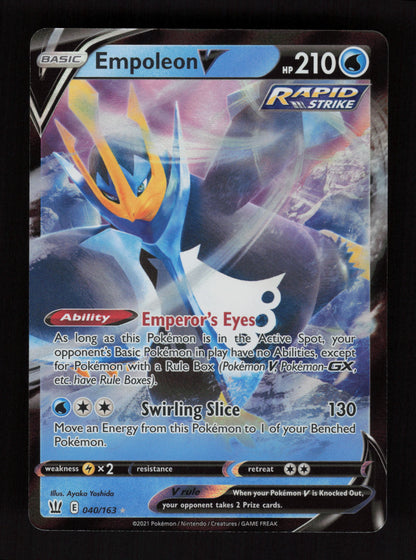 Empoleon V 040/163 - Ultra Rare - SWSH05: Battle Styles 