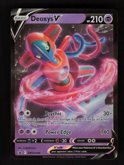 Deoxys V SWSH266 - Promo - SWSH: Sword & Shield Promo Cards