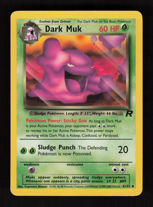 Dark Muk 41/82 - Uncommon - Team Rocket