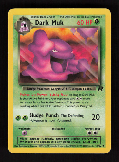 Dark Muk 41/82 - Uncommon - Team Rocket