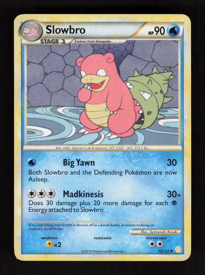 Slowbro 52/123 - Uncommon - HeartGold SoulSilver