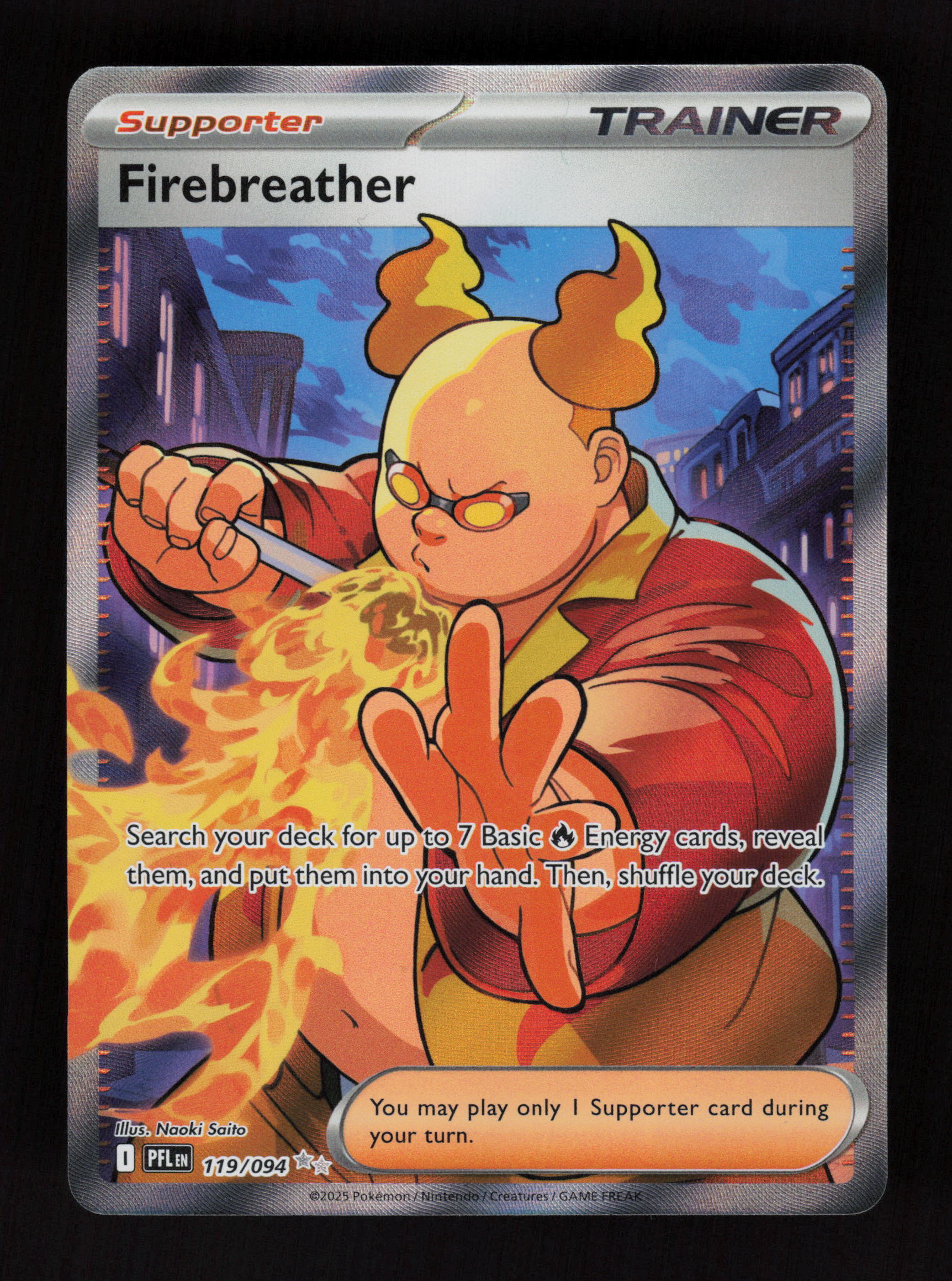 Firebreather 119/094 - Ultra Rare - ME02: Phantasmal Flames 