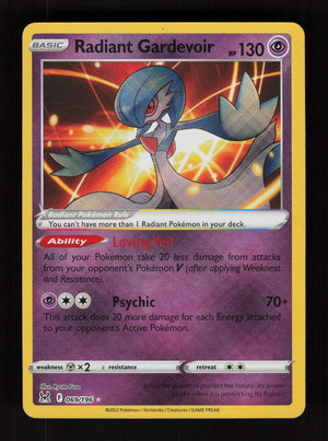 Radiant Gardevoir 069/196 - Radiant Rare - Lost Origin