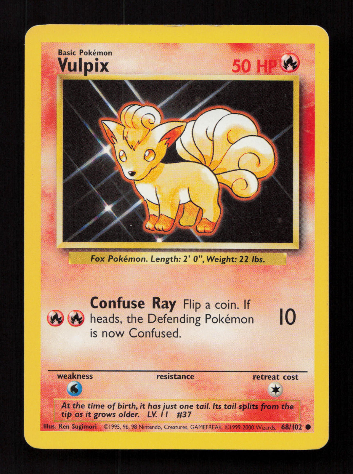 Vulpix 068/102 - Common - Base Set