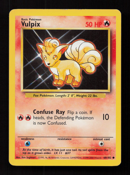 Vulpix 068/102 - Common - Base Set