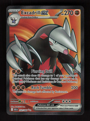 Excadrill ex 160/086 - Ultra Rare - Black Bolt 