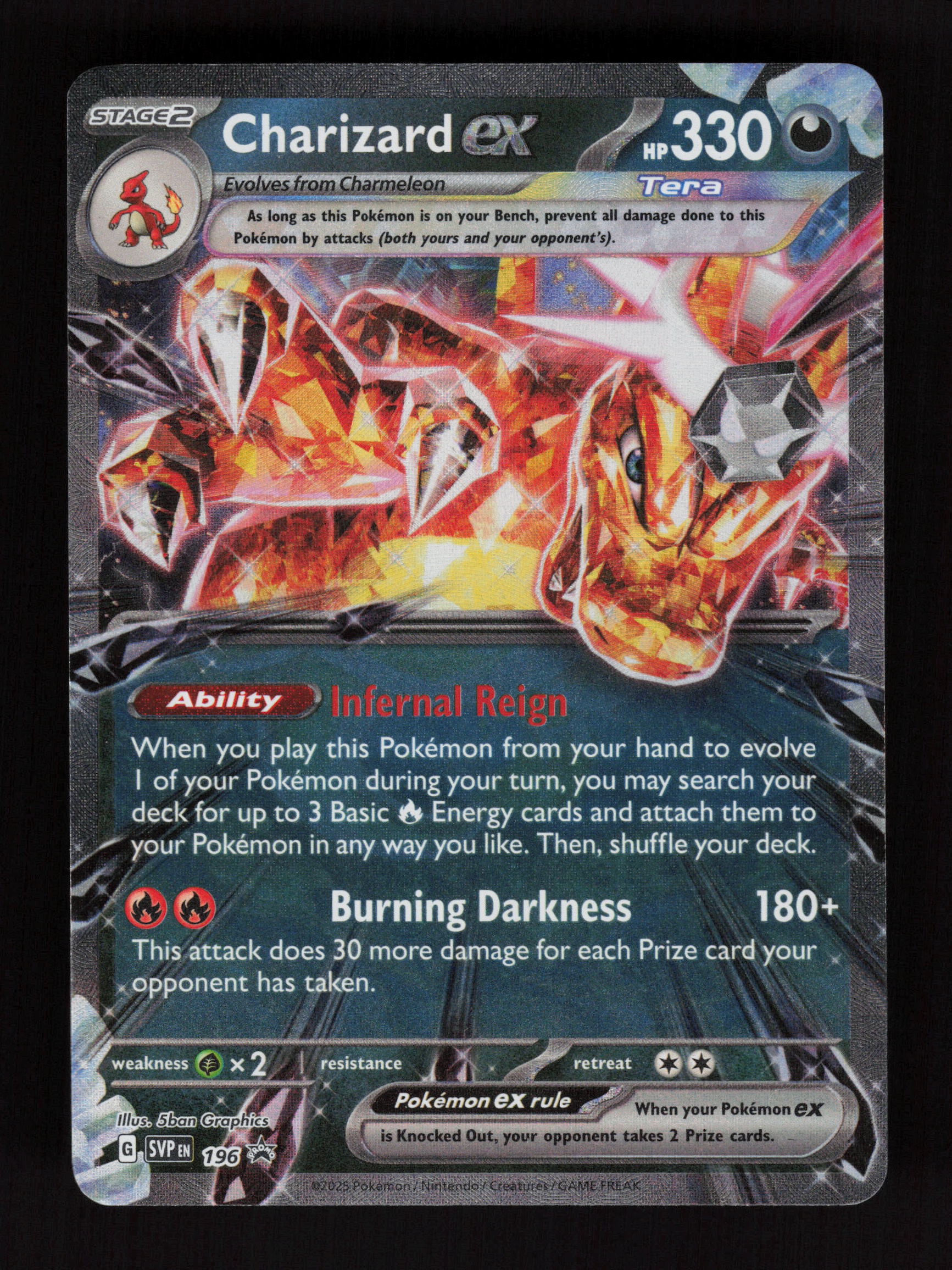 Charizard ex - Promo SV: Scarlet & Violet Promo Cards 196 NM