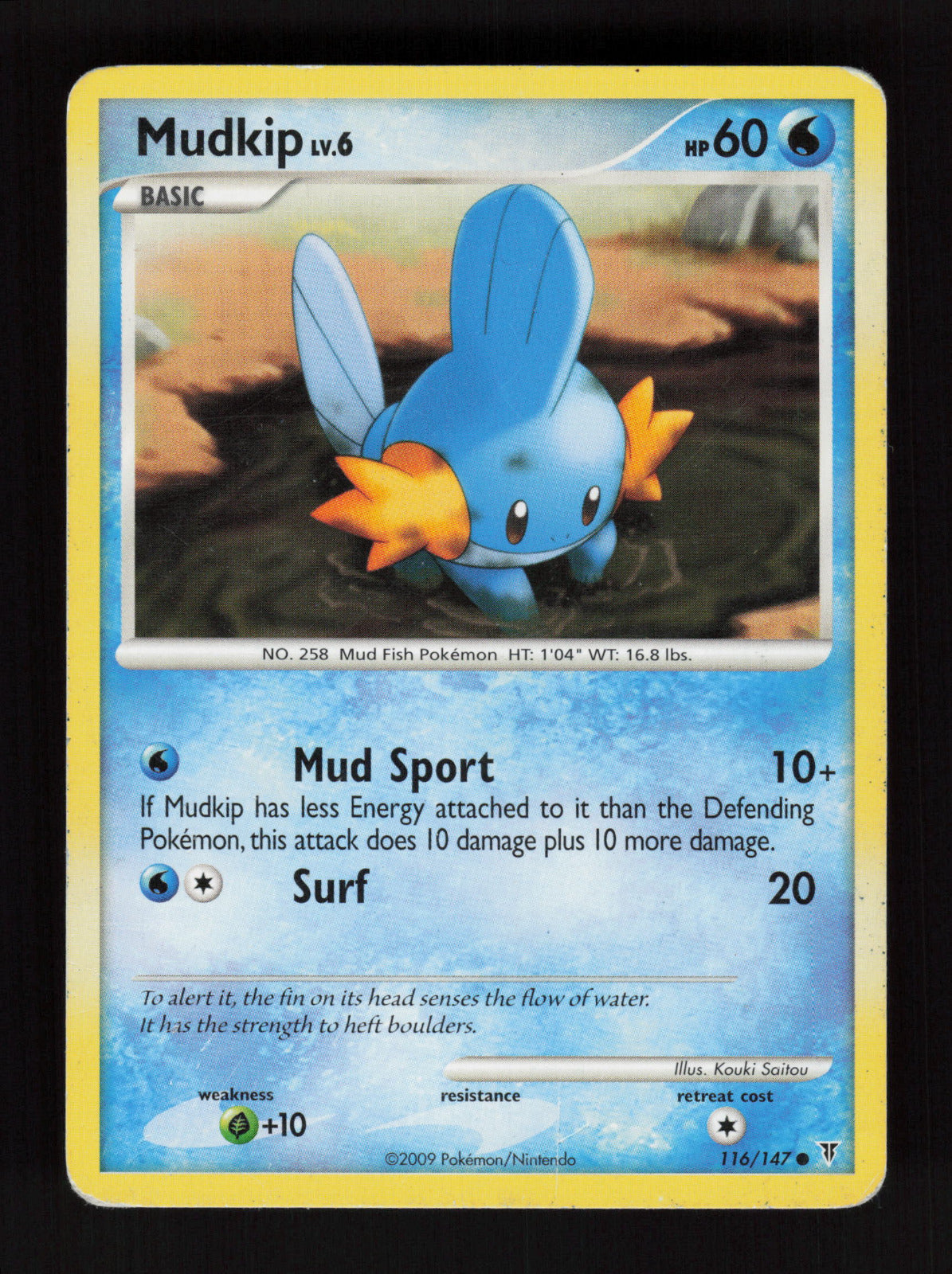 Mudkip 116/147 - Common - Supreme Victors